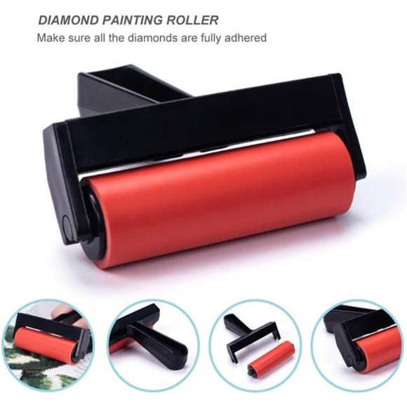 22Pieces 5D Diamond Painting& Tools  AccessoriesKit with Diamond Painting Roller - Picture 2 of 6